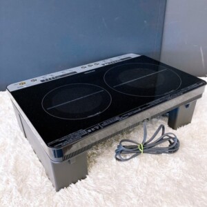 IRIS OHYAMA(アイリスオーヤマ)2口IHコンロ IHK-W12SP-B 2019年製