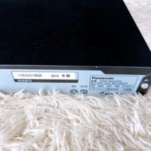 Panasonic(パナソニック)ブルーレイディスクレコーダー DMR-BRW500 2015年製