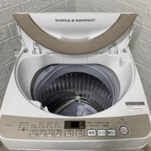 SHARP(シャープ)7.0キロ 全自動洗濯機 ES-KS70U-N 2018年製