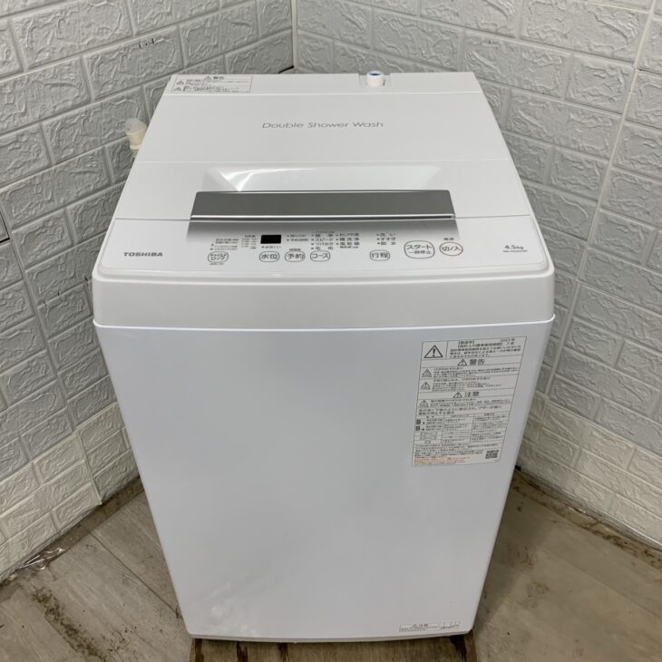TOSHIBA（東芝）4.5キロ 全自動洗濯機 AW-45GA2 2023年製