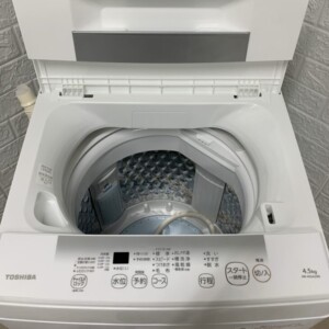 TOSHIBA(東芝)4.5キロ 全自動洗濯機 AW-45GA2 2023年製