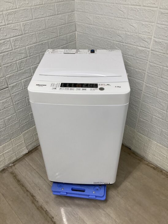 Hisense（ハイセンス）5.5キロ 全自動洗濯機 HW-K55E 2024年製