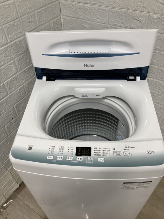買取（出張で幸手市東へ）Haier 洗濯機 JW-U55HK 2021年製 ｜出張買取MAX