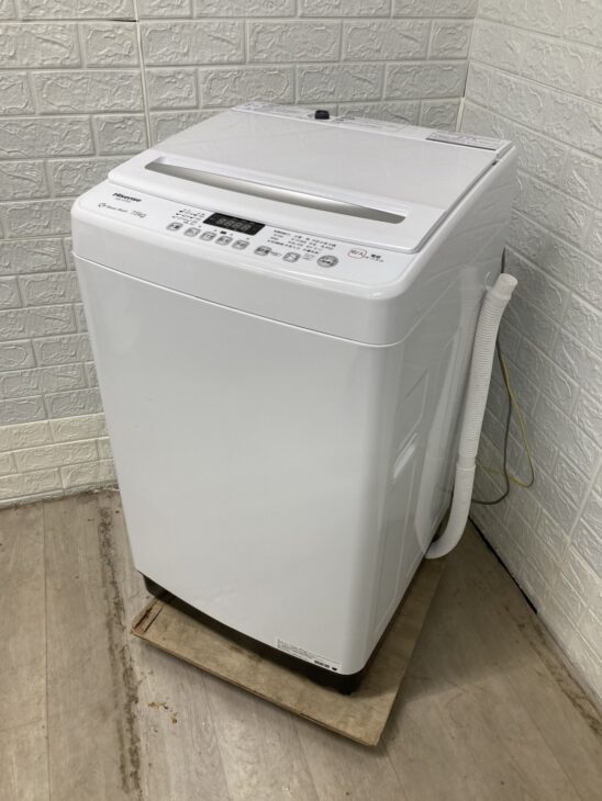 2024年製 Hisense/ハイセンス 5.5kg 洗濯機 HW-K55E コンパクトサイズ