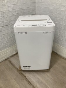 SHARP(シャープ)4.5キロ 全自動洗濯機 ES-GE4D-C 2020年製