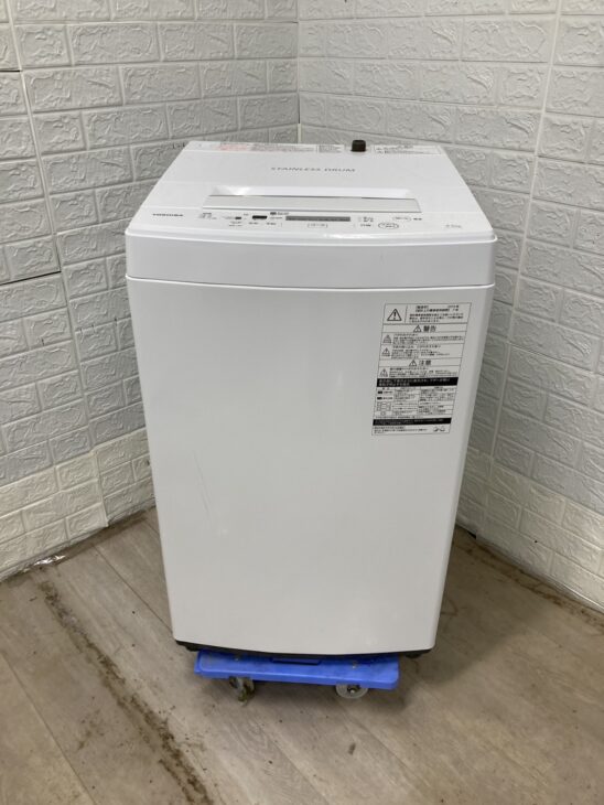 TOSHIBA（東芝）4.5キロ 全自動洗濯機 AW-45M7 2019年製