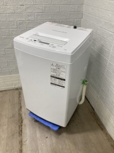 TOSHIBA(東芝)4.5キロ 全自動洗濯機 AW-45M7 2019年製