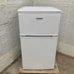 comfee（コンフィー）90L 2ドア冷蔵庫 RCT90WH/E 2024年製
