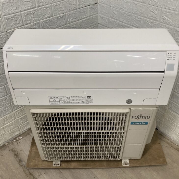 FUJITSU（富士通）2.8kW ルームエアコン AS-C28K-W 2020年製