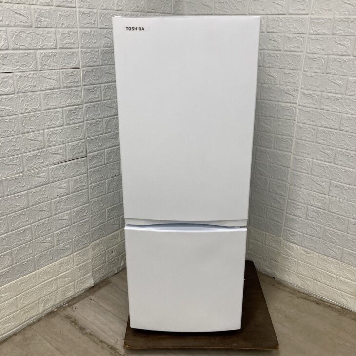 TOSHIBA（東芝）153L 2ドア冷蔵庫 GR-T15BS（W) 2021年製