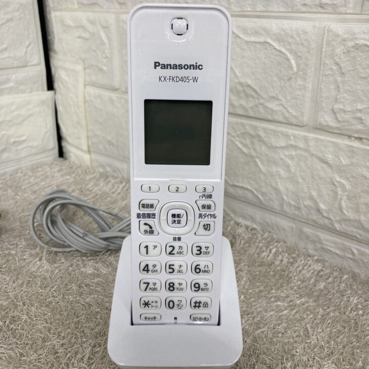 川西市火打へご訪問【出張買取】パナソニック コードレス電話機 VE