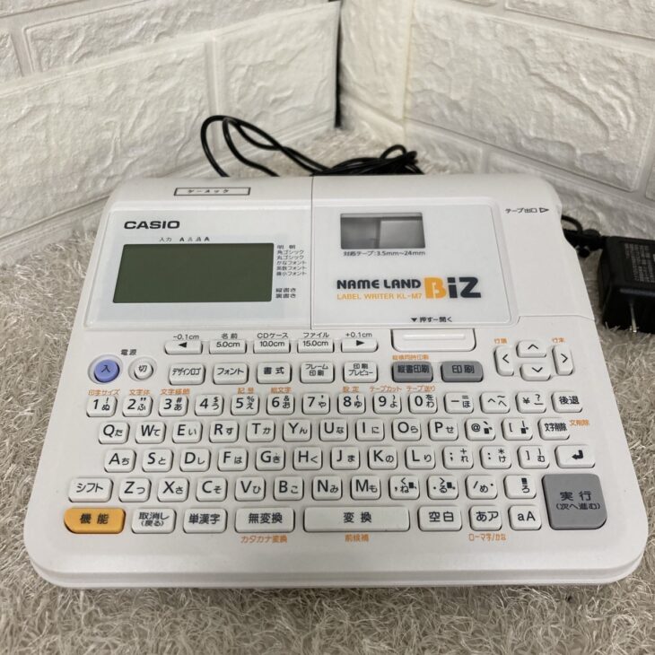 CASIO（カシオ）ラベルライター ネームランド NAME LAND BiZ KL-M7