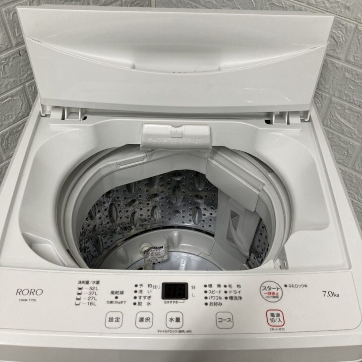 愛知県刈谷市一ツ木町にて出張買取】ヤマダオリジナル 7キロ 全自動