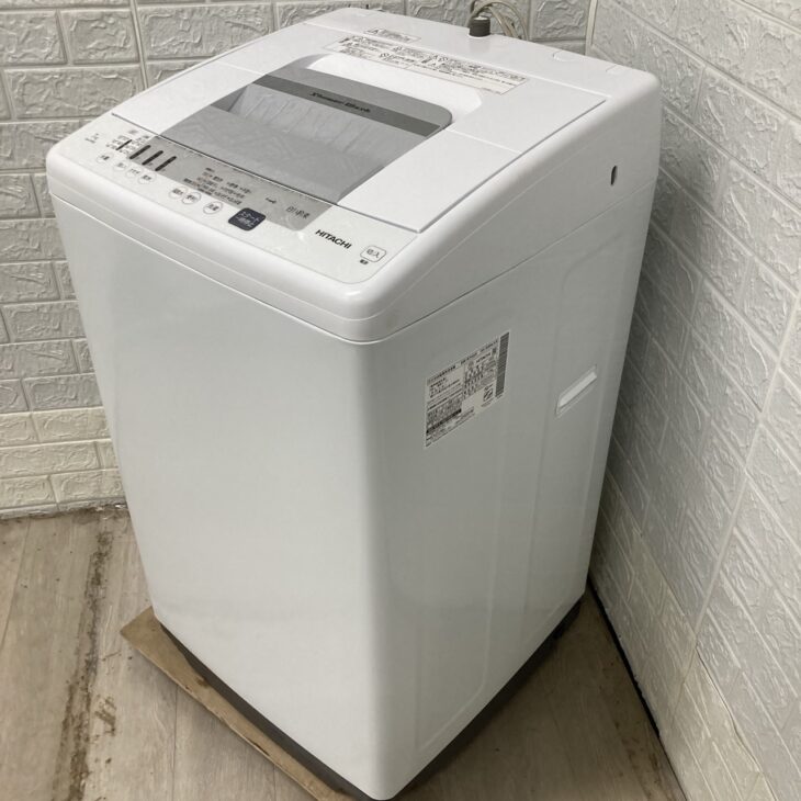 出張買取 大阪府池田市住吉 Bランク 日立 7.0キロ 全自動洗濯機 NW 