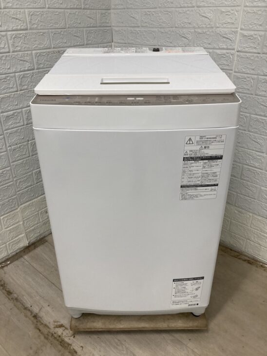 TOSHIBA（東芝）8.0キロ 全自動洗濯機 AW-BK8D7 2019年製