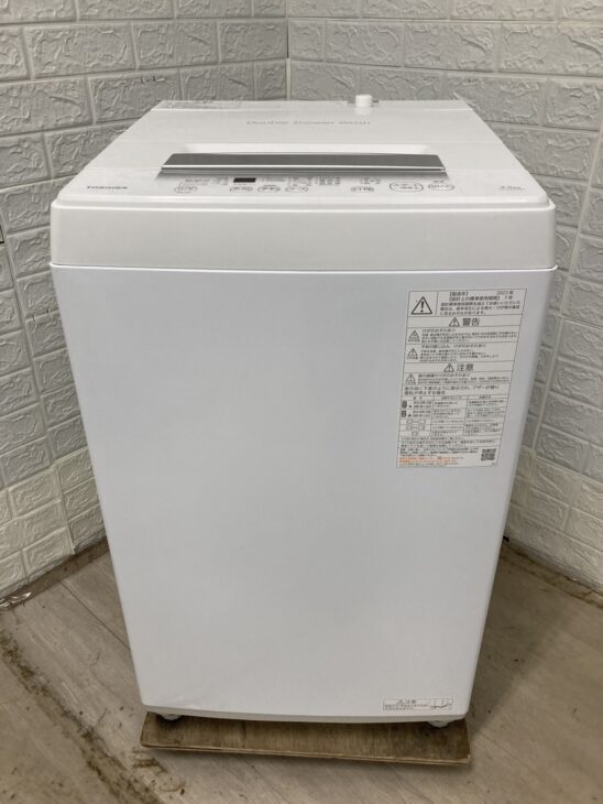 TOSHIBA（東芝）4.5キロ 全自動洗濯機 AW-45GA2（W) 2023年製