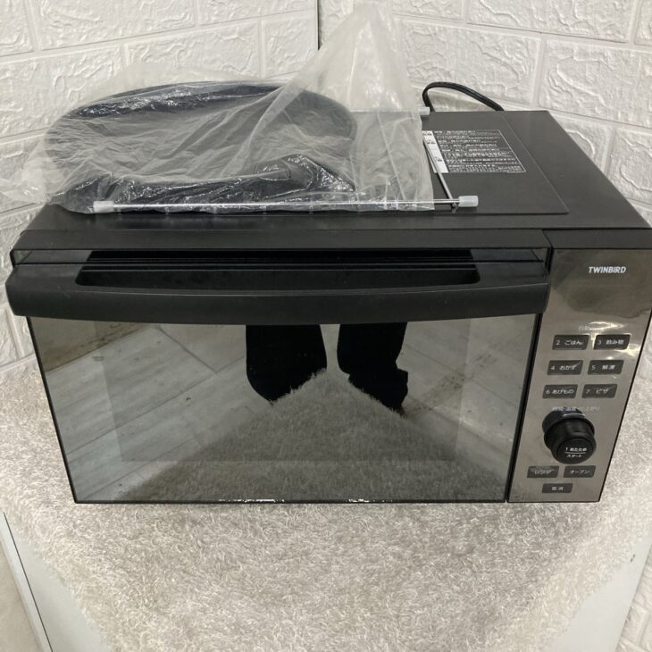 TWINBIRD（ツインバード）センサー付フラットオーブンレンジ DR-E857 2022年製