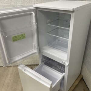 SHARP(シャープ)152L 2ドア冷蔵庫 SJ-D15G-W 2021年製
