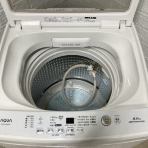AQUA(アクア)8.0キロ 全自動洗濯機 AQW-GV80H 2019年製