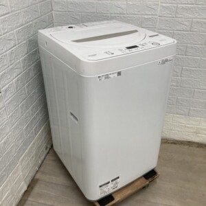 SHARP(シャープ)4.5キロ 全自動洗濯機 ES-GE4D-C 2020年製