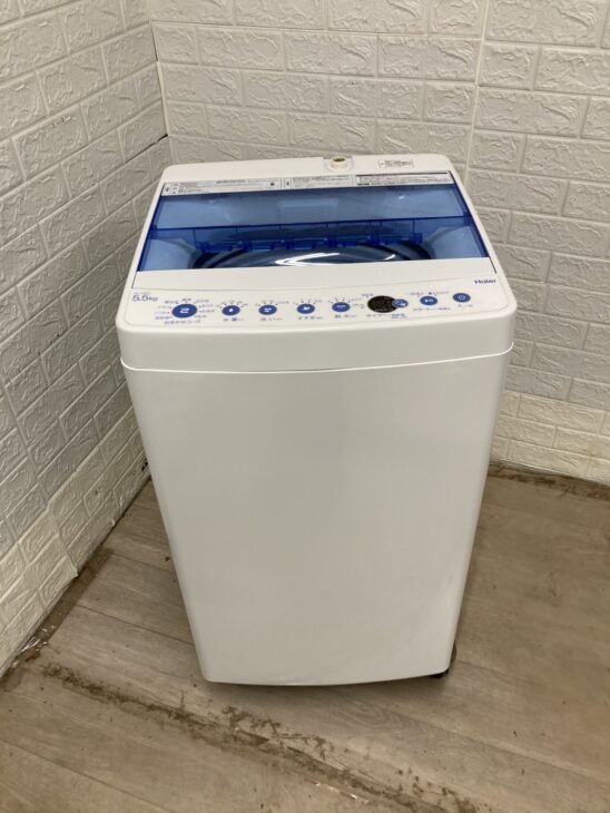 Haier（ハイアール）5.5キロ 全自動洗濯機 JW-C55FK 2020年製