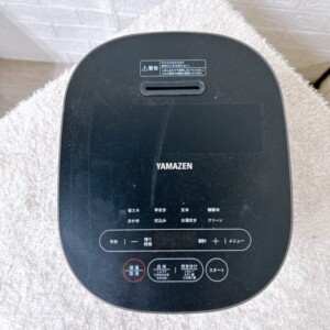 YAMAZEN(山善)マイコン炊飯ジャー YJP-DM102(B) 2024年製