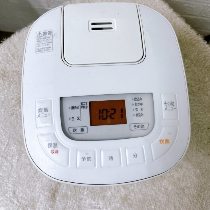 【レガストック川崎本店】IRIS OHYAMA アイリスオーヤマ 5.5合炊き 炊飯器 KS-RC21M10 2021年製 IRIS OHYAMA（アイリスオーヤマ） 炊飯器 5.5合 一人暮らし用 5合炊き