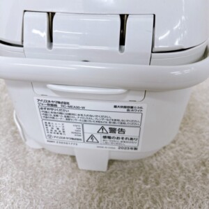 IRIS OHYAMA(アイリスオーヤマ)ジャー炊飯器 RC-MEA30-W 2023年製