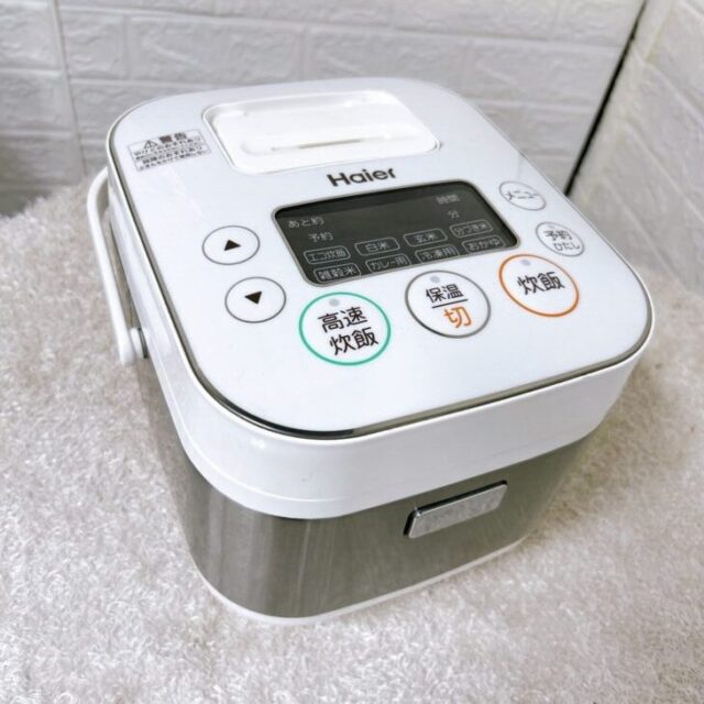 Haier（ハイアール）マイコンジャー炊飯器 JJ-M31D 2020年製