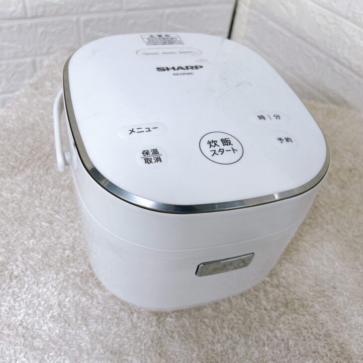 SHARP（シャープ）ジャー炊飯器 KS-CF05C-W 2022年製