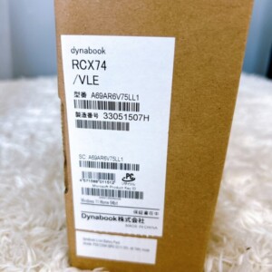 Dynabook(ダイナブック)14インチ ノートパソコン RCX74 A69AR6V75LL1