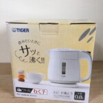 TIGER（タイガー）電気ケトル わく子 PCF-G080 ホワイト