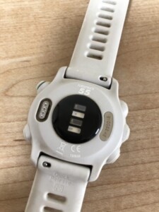 GARMIN(ガーミン)ランニングウォッチ FOREATHLETE 55 フォアアスリート ホワイト