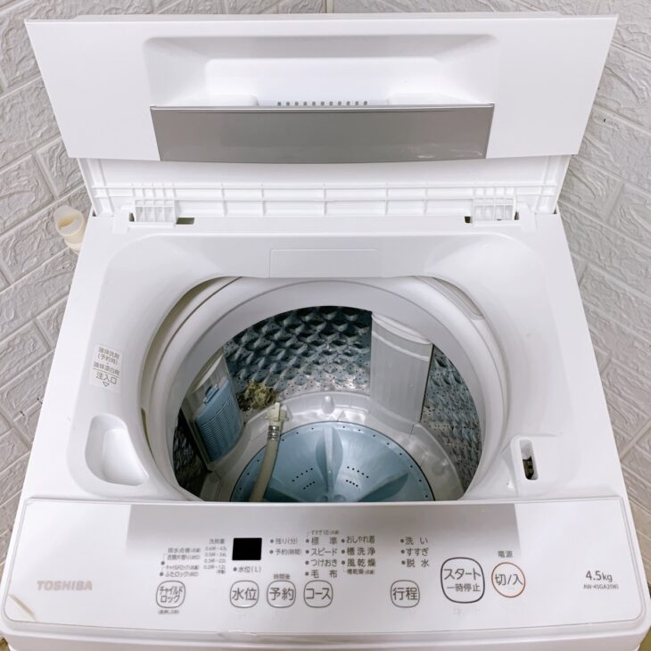 【現金特価】 東芝 2023年製【いわき市常磐湯本町 AW-45GA2 洗濯機 単身用 洗濯機