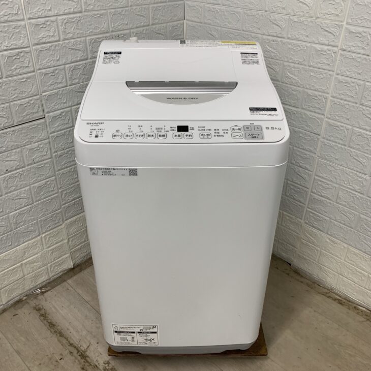 SHARP（シャープ）6.5キロ 電気洗濯乾燥機 ES-TX6G-S 2023年製