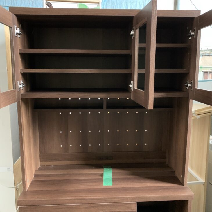 出張買取【北海道札幌市西区琴似一条】LOWYA ロウヤ レンジ台 食器棚