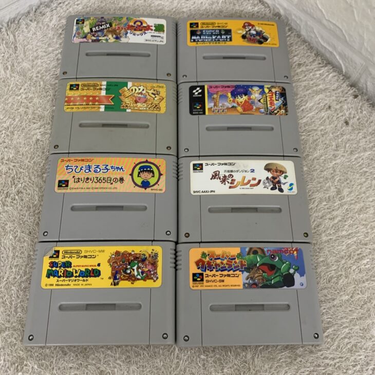 スーパーファミコンソフト 一覧
