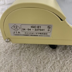 IGC-E1 型番シール