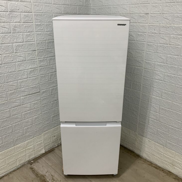 SHARP（シャープ）179L 2ドア冷蔵庫 SJ-D18H-W 2022年製