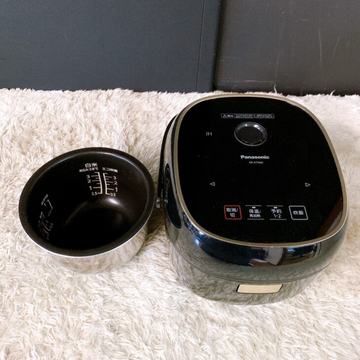 人気ブランド 海外通販 - 国内入手困難 高価買取（パナソニック）IHジャー炊飯器 SR-KT060 2022年製 炊飯器・餅つき機