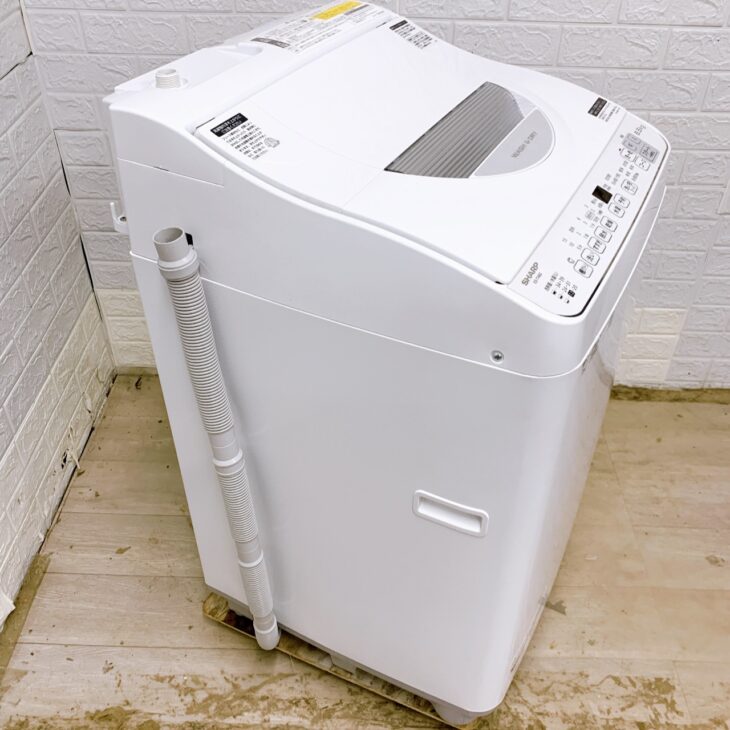SHARP 全自動洗濯機　9キロ シャープ 洗濯機・洗濯乾燥機 【新品同様】全自動洗濯機 （洗濯