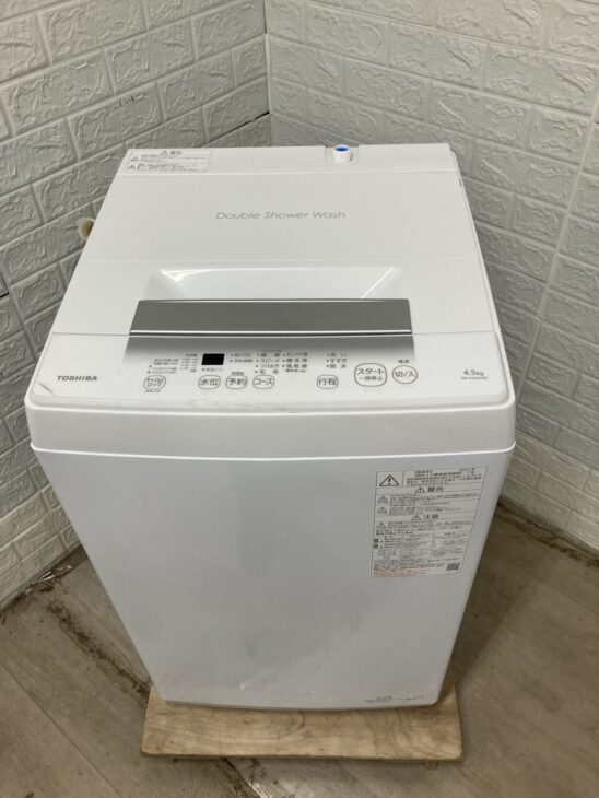 TOSHIBA（東芝）4.5キロ 全自動洗濯機 AW-45GA2 2023年製