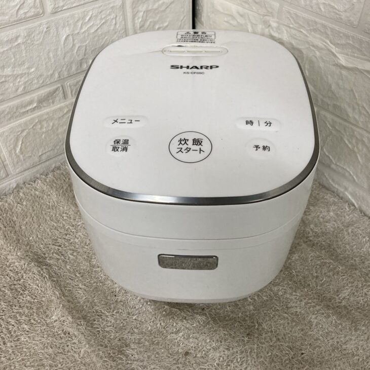 SHARP（シャープ）ジャー炊飯器 KS-CF05C-W 2021年製
