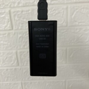 SONY(ソニー)コンデンサーマイク ECM-PCV80U USBオーディオBOX UAB-80