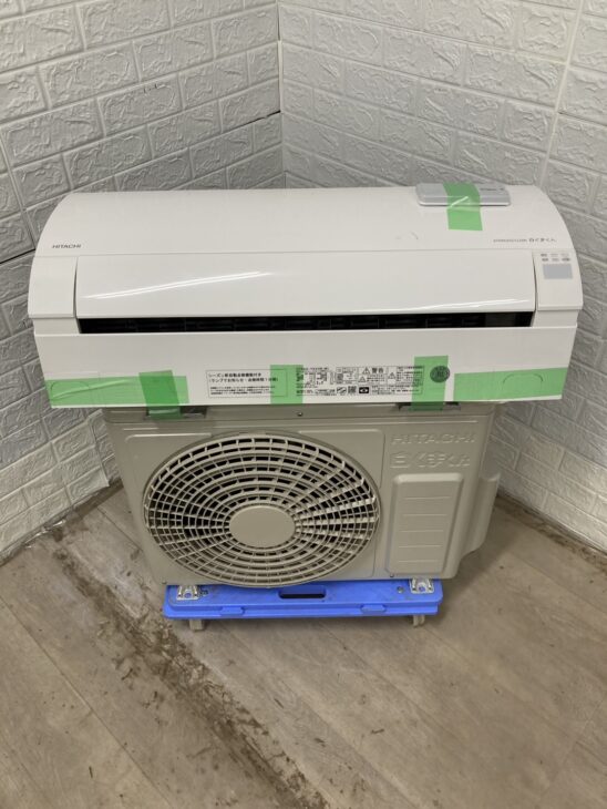 HITACHI（日立）2.2kW ルームエアコン RAS-YX22R（W)2024年製