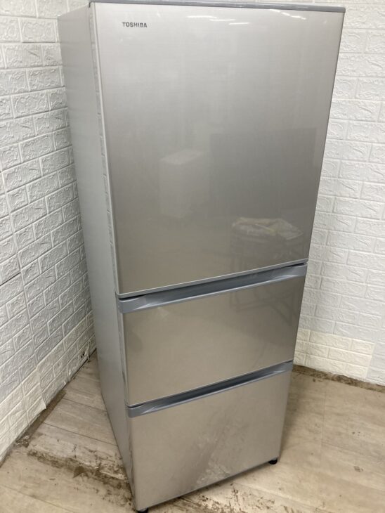 TOSHIBA（東芝）330L 3ドア冷蔵庫 GR-S33S（S)2020年製