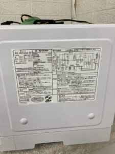 SHARP(シャープ)加熱水蒸気オーブンレンジ RE-WF234-W 2024年製