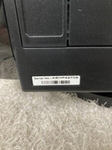 MG7730 型番シール