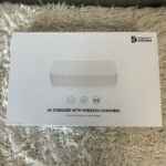 ワイヤレス充電対応除菌BOX　uv sterilizer with wireless charging　正面