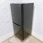 冷蔵庫　IRSD-14A-B　正面斜め